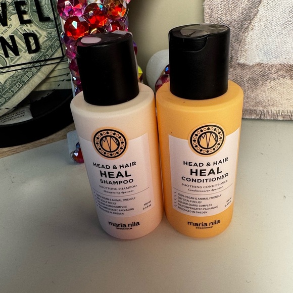 Maria Nila Head & Hair Heal Shampoo and Conditioner Set New - Picture 1 of 9